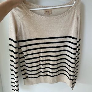 Nautical sweater from Aritzia